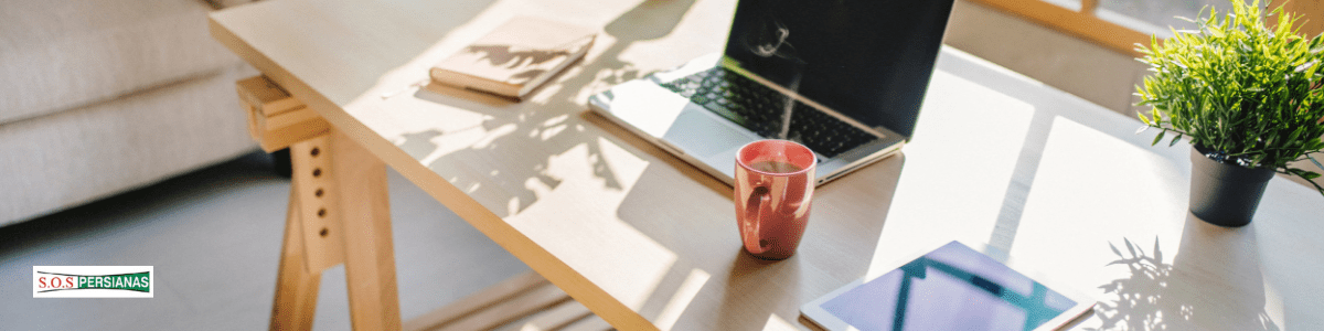 persianas para home office